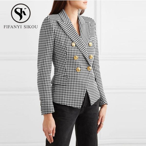 

women's suits & blazers fashion casual blazer women 2021 autumn formal lady office work suit jackets coat plus size jacket female, White;black