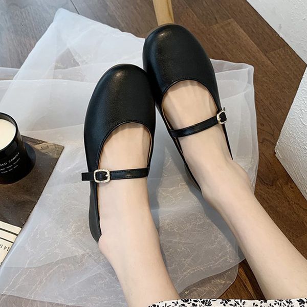 

dress shoes casual leather shoes lolita girls feminine spring gonr, Black