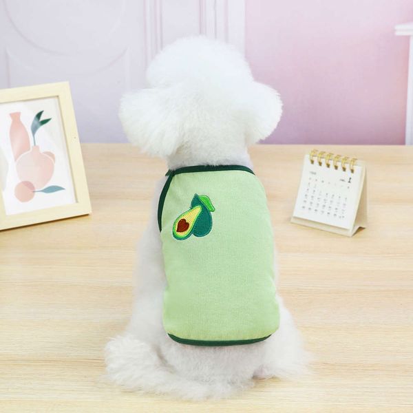 

pet supplies thin clothing spring and summer teddy dog vest breathable fresh straight