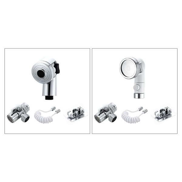 

bathroom shower sets 67je sink head set with hose & bracket faucet bathtub sprayer attachment