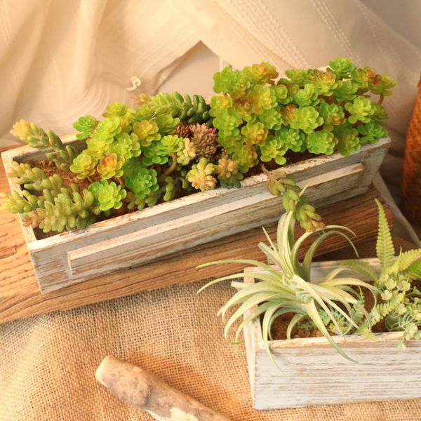 

decorative flowers & wreaths artificial succulent plant faux plants flower for home office garden decoration accessories