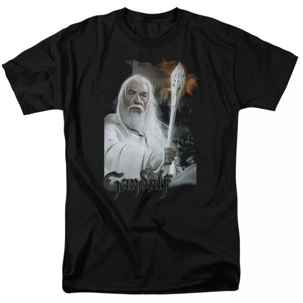 

lord of the rings gandalf t-shirt sizes s-3x new, White;black