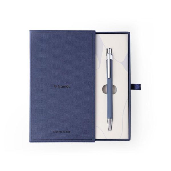 

ballpoint pens luxury metal hexagonal pen men women signature writing + notebook, Blue;orange