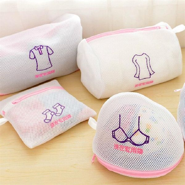

laundry bags thickening fine mesh dedicated wash bag bra embroidered fiber material set underwear double net machine