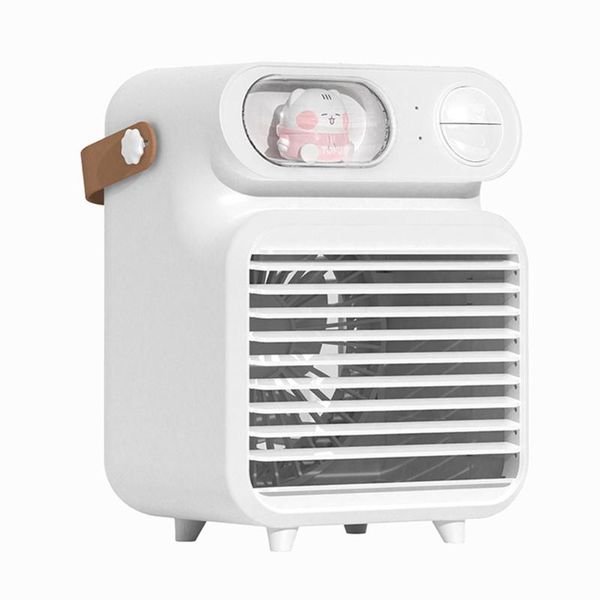 

electric fans cpdd portable deskusb air cooling fan 3 in 1 w/ night light water purification spray humidificatier