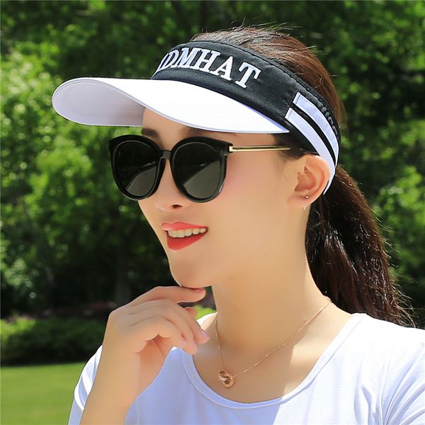 

hat female summer empty no sun outdoor baseball male korean cap, Blue;gray