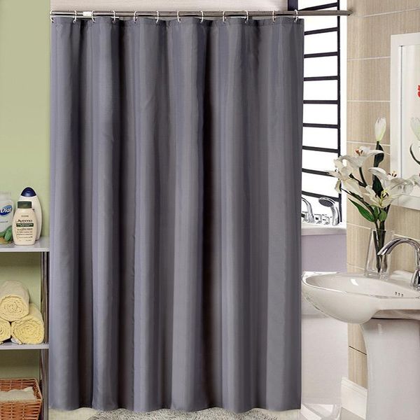 

modern luxury shower curtains thickened dark gray bath curtain waterproof mildew proof bathroom partition home decor