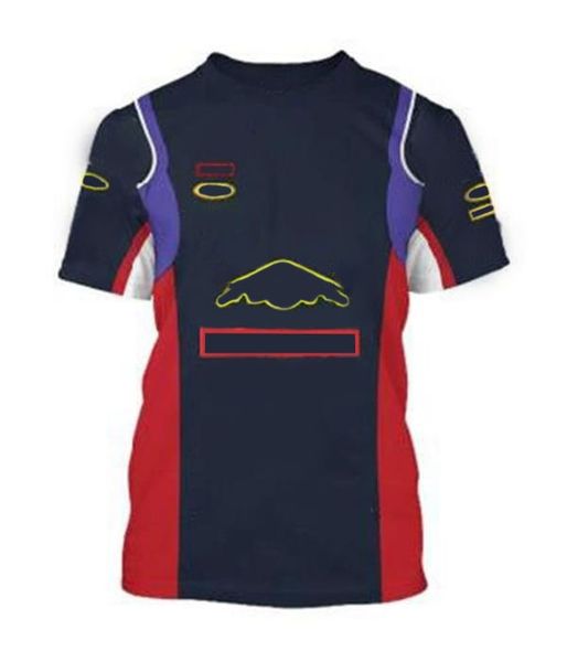

2021f1 racing jersey downhill polyester short-sleeved car fan formula 1 cultural shirt, plus size, the same style can be customized