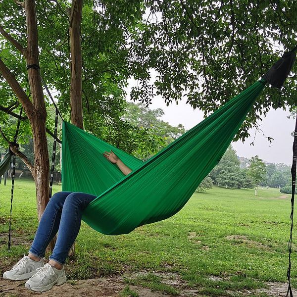 

camp furniture outdoor hammock 380t (20d) nylon