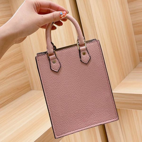

mini leather women shoulder bag crossbody bags wallet lady fashion handbag purse removable shoulders strap size 14*17cm