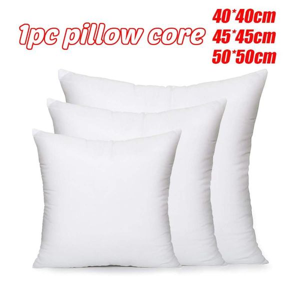

classic size feather fabric filler solid pure cushion core funny soft head pillow inner customized health care filling cushion/decorative