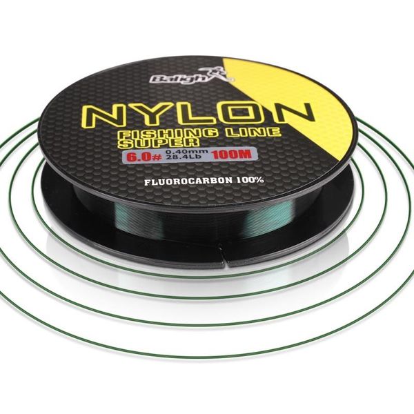 

nylon fishing line dark green transparent monofilament leader wire mainline accessories braid