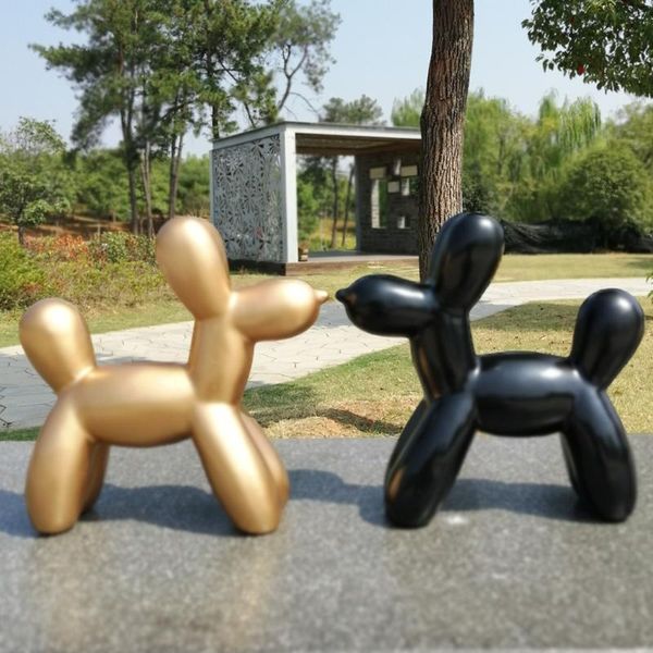 

decorative objects & figurines creative resin balloon dog decoration living room bedroom wine cabinet ins milk tea shop deskanimal