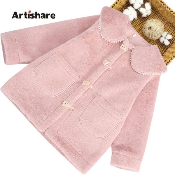 

jackets coat for girl cotton padded thick warm children's coats winter clothes girls 6 8 10 12 141, Blue;gray
