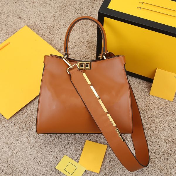 

lady f totes peekaboo x-lite female shoulder bag metallic handbags purse