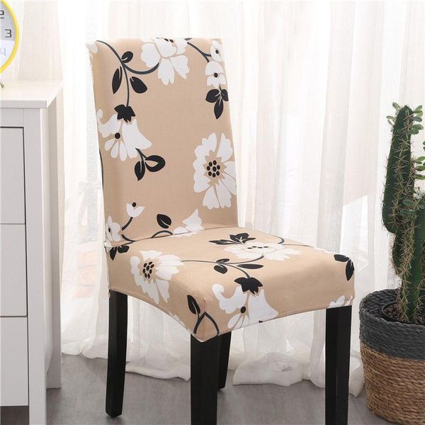 

chair covers 1pcs home decor print dining cover wedding stretch protector seat slipcovers