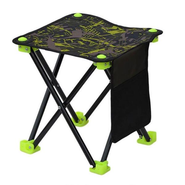 

lightweight portable fishing chair folding backpacker outdoor oxford cloth foldable picnic camping stool camouflage design accessories