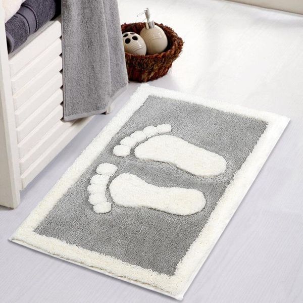 

foot mat bathroom tpe non-slip absorbent bedroom door carpet rugs household cartoon carpets