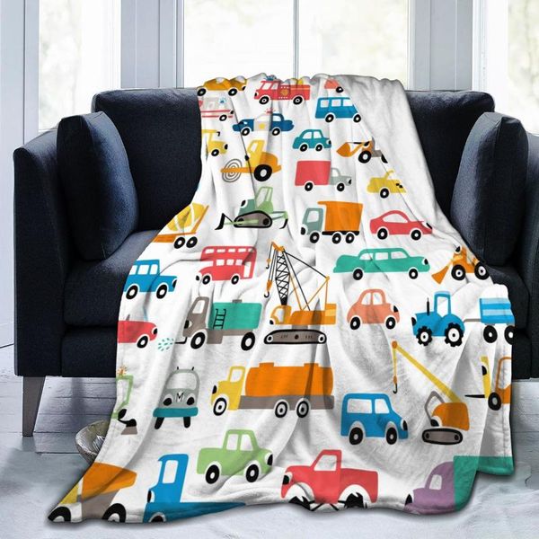 

blankets flannel blanket cartoon kids cars toy light thin mechanical wash warm soft throw on sofa bed travel patchwork