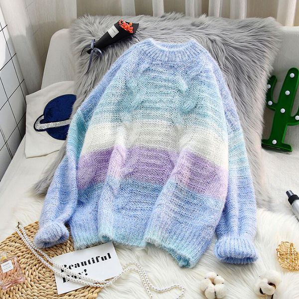 

women's sweaters mohair knitted sweater oversized female jumper thin autumn hollow out sleeve long g711, White;black