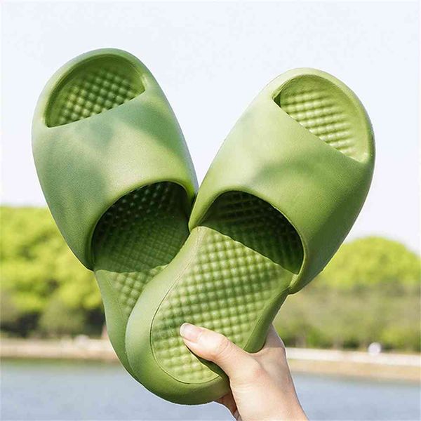 

wholesale bathroom non-slip slippers fashion thick sole soft indoor slide sandals casual beach platform men women home shoes, Black