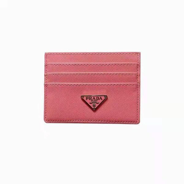 

card holders pd 6 colors fashion folder bank slot id convenient to carry with 3 pickup stickers storage bag, Brown;gray