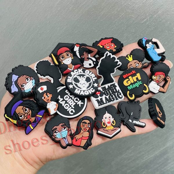 

100pcs anime comic sasuke soft pvc shoe charms jibtz for clog babe accessories cartoon shoes ornaments decorations as promotional gift a03, White;pink