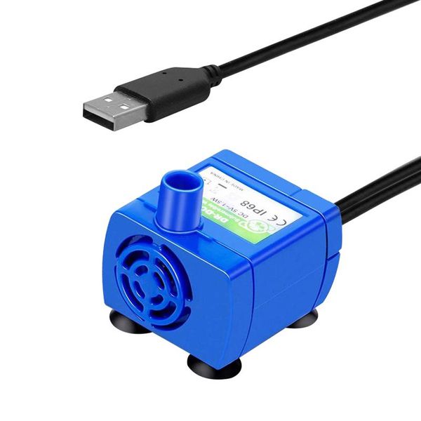 

cat bowls & feeders bowl ultra quiet usb water dispenser pet drinking fountain pump home replacement part waterproof dog dc 5v low consumpti