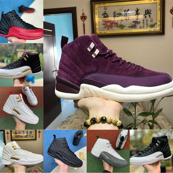 

new 12s winterized wntr gym red michigan ovo white mens 12 basketball shoes fiba the master flu game taxi designer trainers