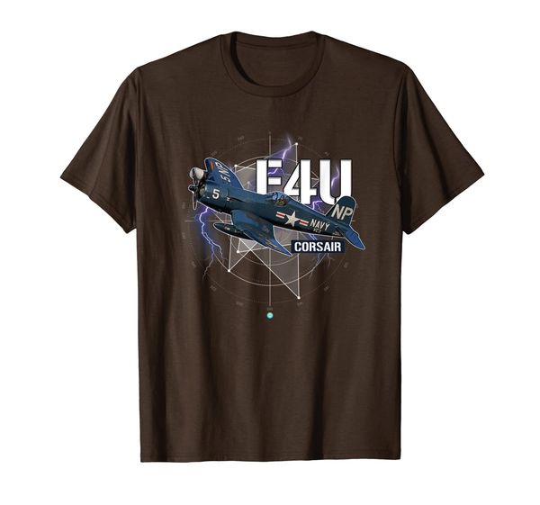 

ww2 plane f4u corsair shirt gift t-shirt, White;black