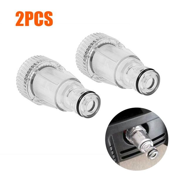

watering equipments 2pcs high pressure washer filters car washing machine garden water connectors for karcher k2-k7 series 10 filter net