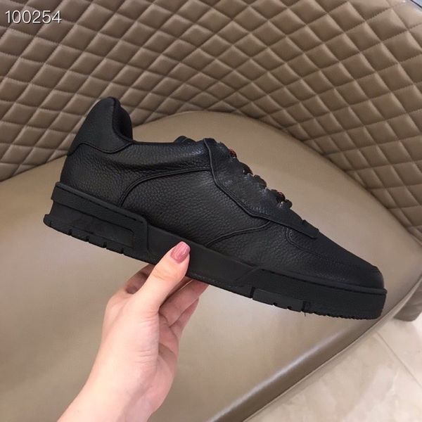 

valentin men women sneaker casual shoes snake chaussures leather sneakers ace bee embroidery stripes shoe walking sports trainers tiger, Black