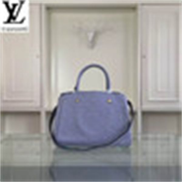

leather shoulder mlfw m41046 light blue leather full brand embossed portable messenger bag handbags bags handles designer bags luxury to