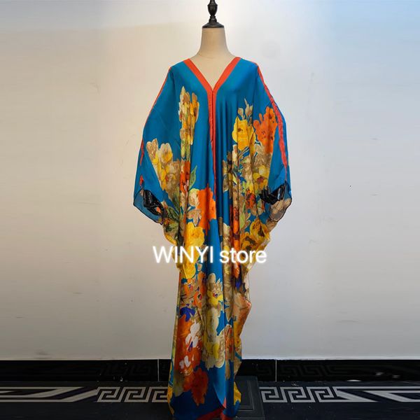 

casual dresses kuwait dashiki dress print bohemia hijab loose elegant muslim abaya bazin robe gowns broder riche lady party, Black;gray