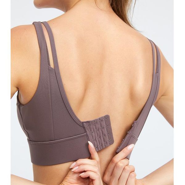 

yoga outfit vest women sports bra underwear gym workout running push-up athletic big size women's bras fitness clothing