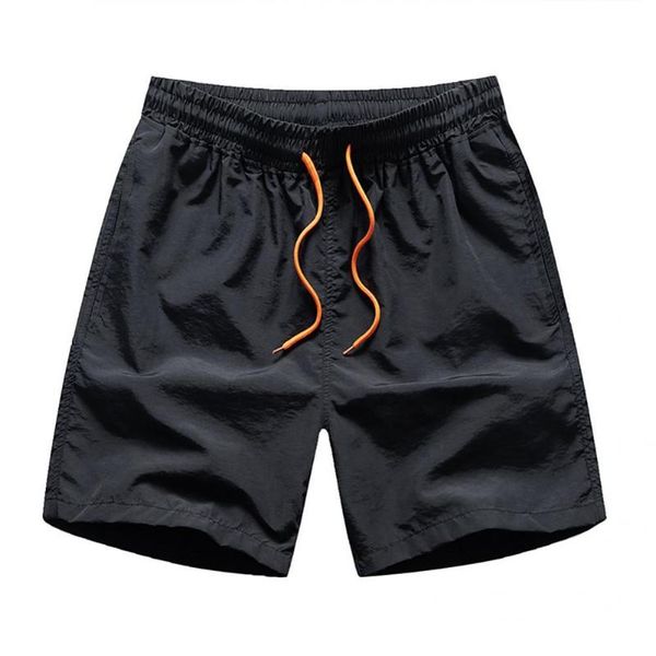 

men's shorts soft chic wide leg pockets board cool loose for outdoor, White;black