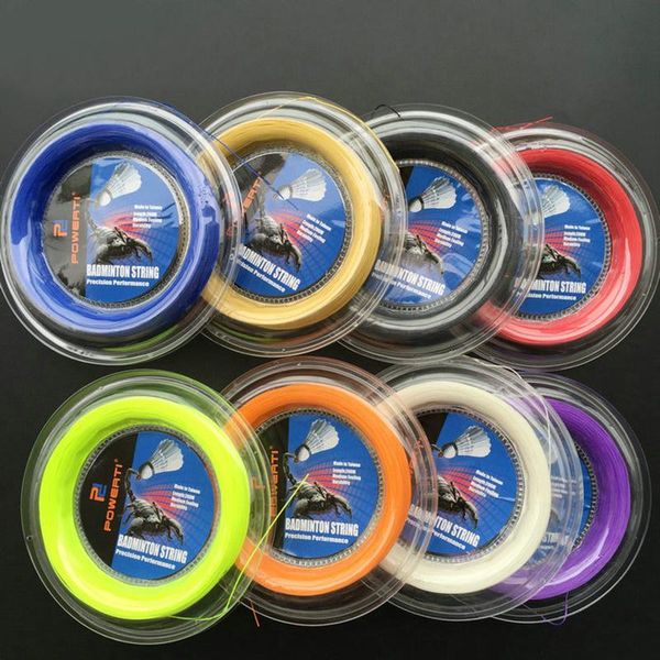 

0.7mm 28 lbs high elasticity nanofiber badminton string offensive durable reel 200m sets