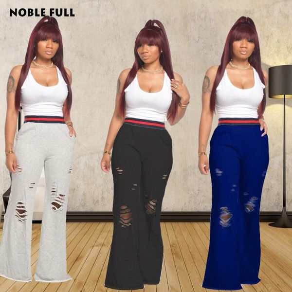 

casual pants bell bottom high waist sweatpants 2021 style autumn women fashion home pant women's & capris, Black;white