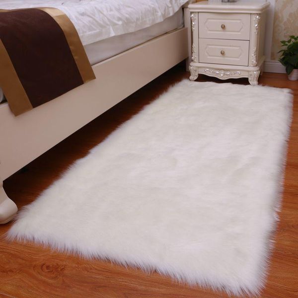 

carpets soft artificial wool sheep skin fluffy carpet white fur