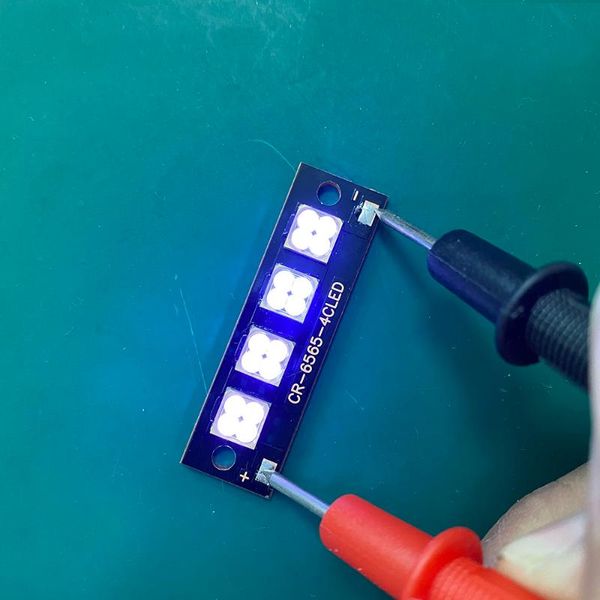 

other lighting bulbs & tubes 25w 275nm deep uvc led diode 6565 lamp smd beads 48v 4chips for uv disinfection equipment 285nm steriliza flash