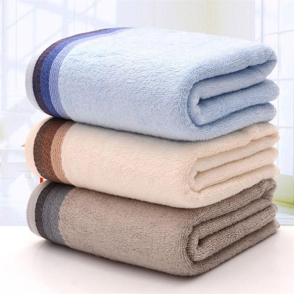 

towel bamboo fiber couple bath thickening gradient beach