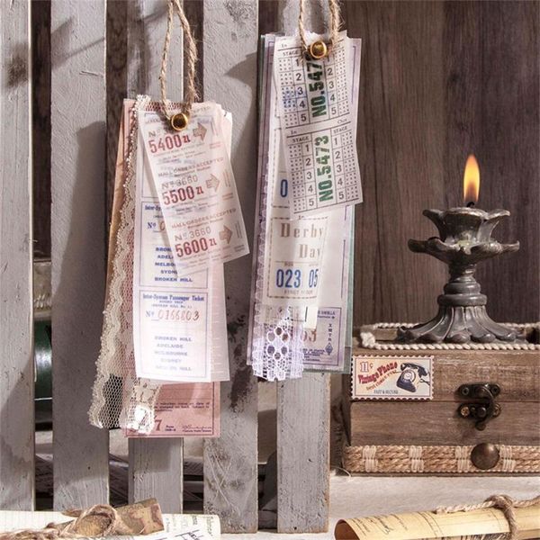 

gift wrap stationery journaling aesthetic decorative vintage scrapbooking stickers faded ticket embellishment material paper