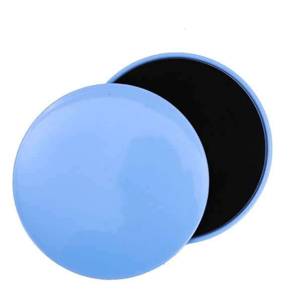 

accessories 2 x dual sided gliding discs core sliders fitness training tool, gym home abdominal & total body workout equipment