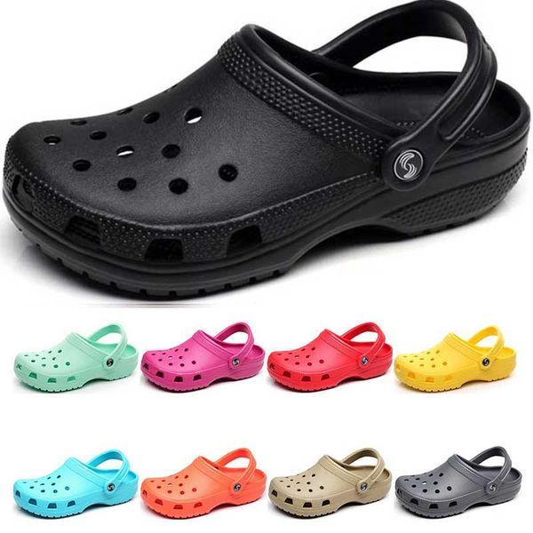 

330 hotsale fashion Sandals Slip On Casual Beach Waterproof Shoes men Classic Nursing Clogs Hospital Women Slippers Work Medical, 4 36-41