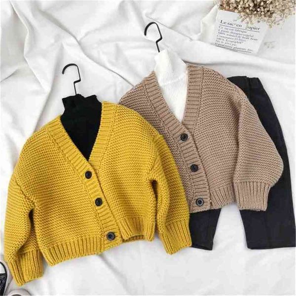 

children's clothing spring and autumn boys girls cardigan sweater jacket knitting children p4334 210622, Blue