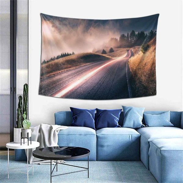 

tapestries nature scenery art wall hanging for living room home dorm