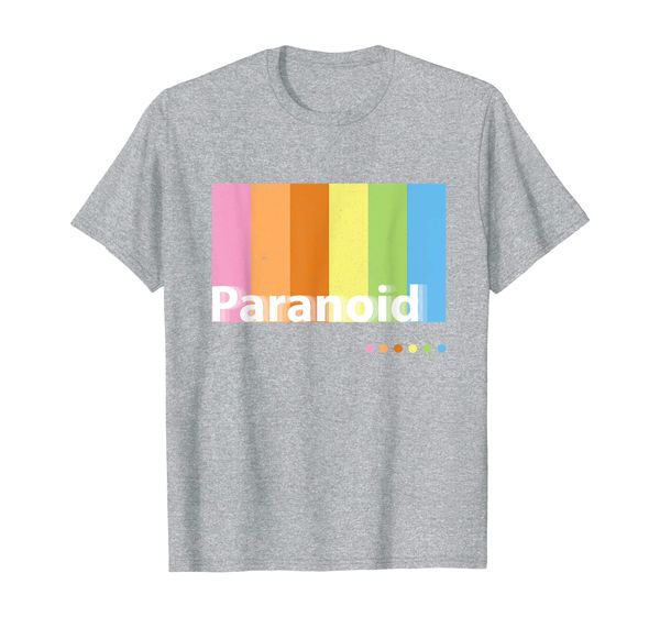 

Aesthetic Vaporwave Clothing Shirt : Paranoid Shirt for teen T-Shirt, Mainly pictures