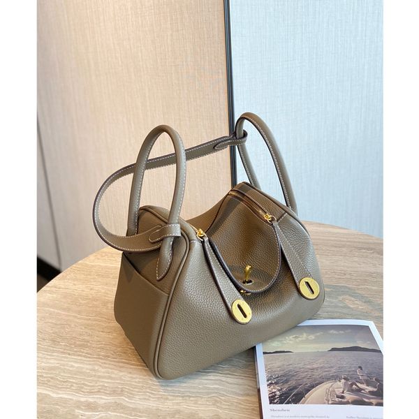 

design s high leather women's upgraded version layer cowhide dumpling temperament armpit pillow one shoulder handbag