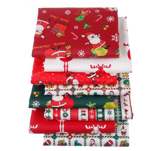 

table cloth 20*25cm or25*25cm cute cotton fabric printed diy christmas print sewing patchwork needlework