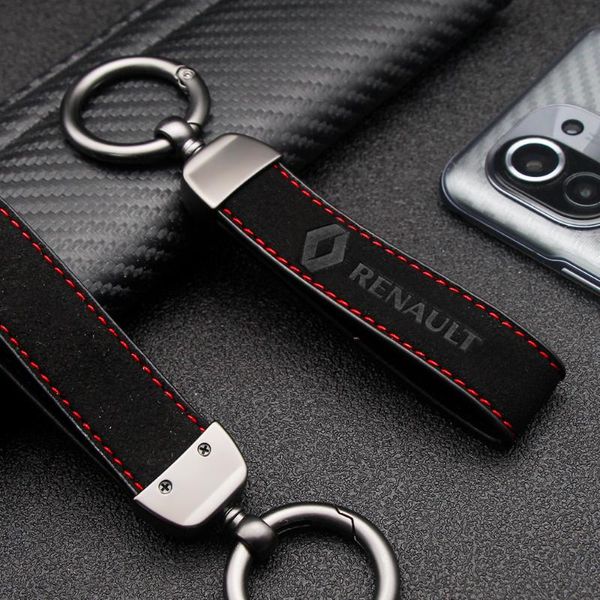 

keychains for renault duster megane 2 logan clio car metal alloy keychain styling keyrings accessories, Silver
